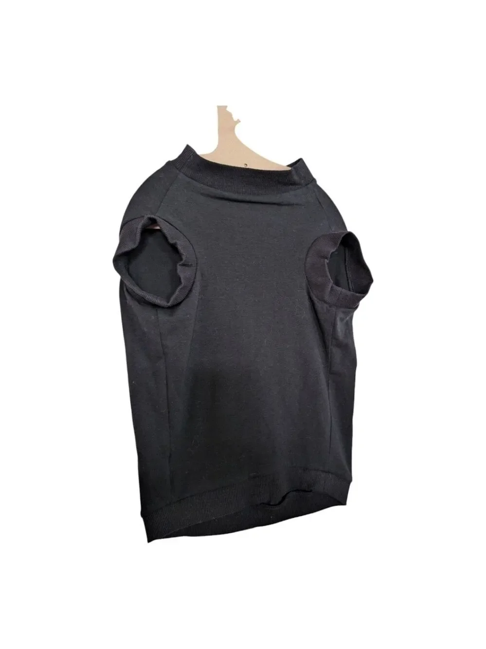 NEW Old Navy Black Halloween Skeleton Dog Tee Size Medium